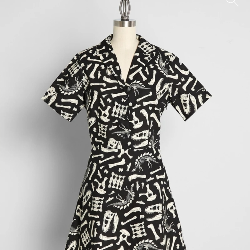 Prehistoric Graveyard Mini DressBy Dangerfield